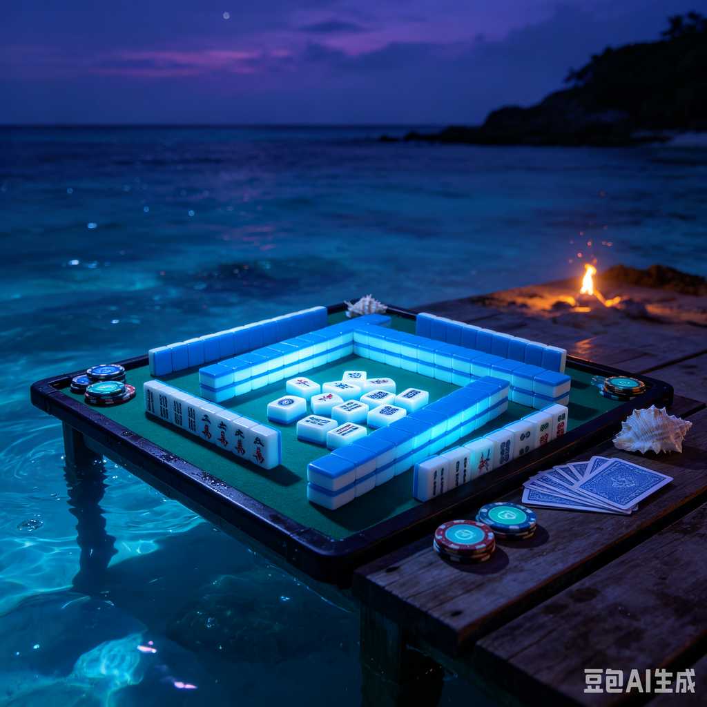 trendy color mahjong set