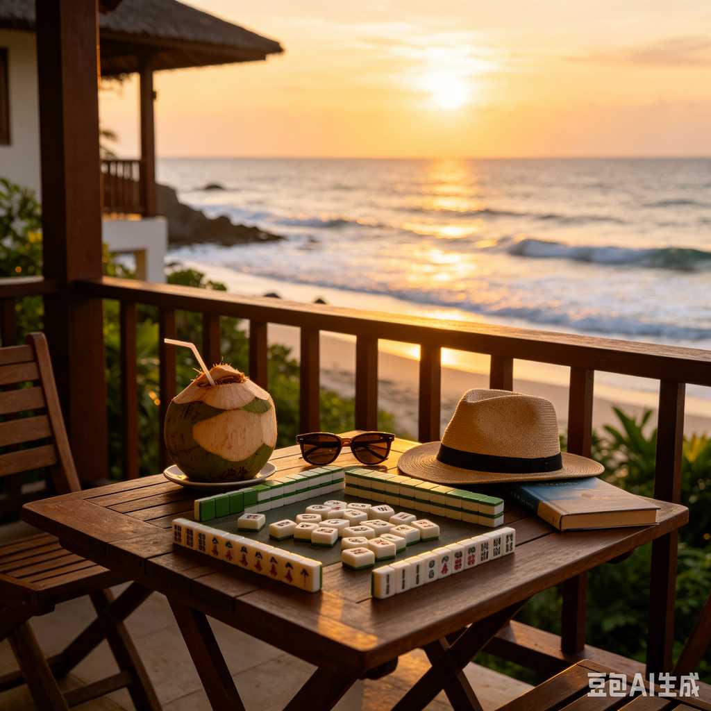 custom art mahjong set