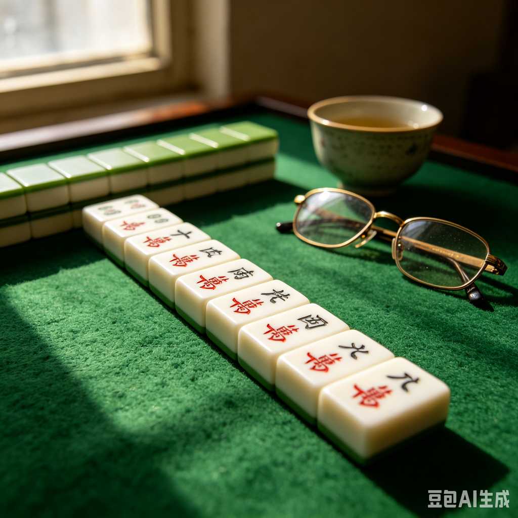 travel mahjong table mat set