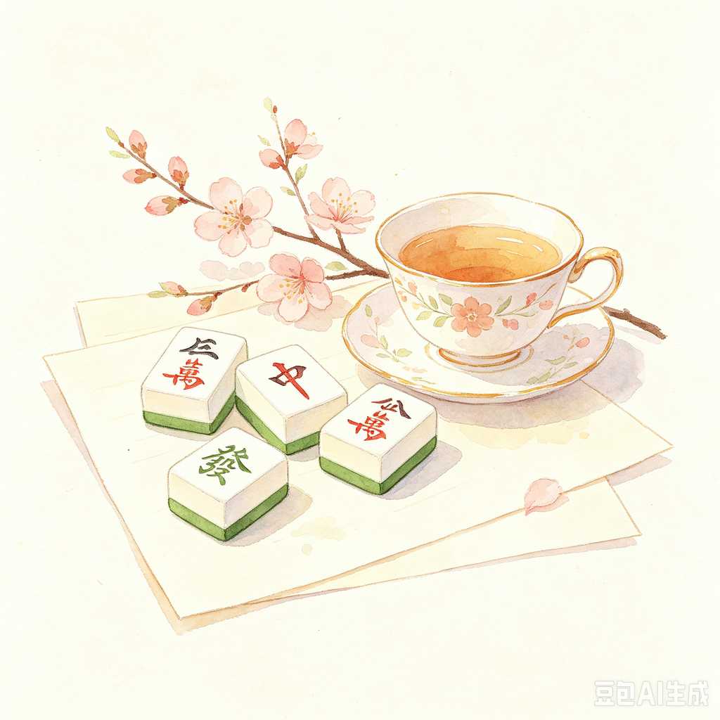 rectangle mahjong table mat
