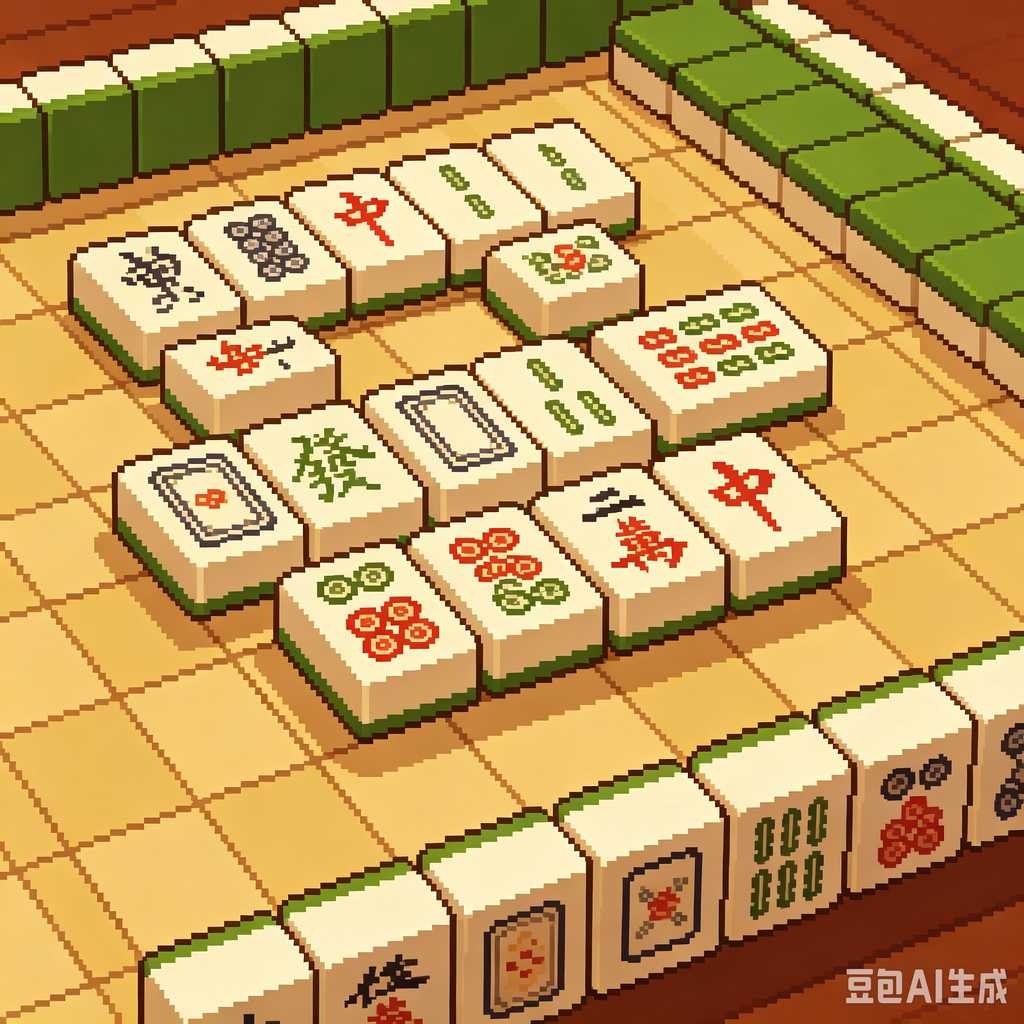 new color mahjong set arrival