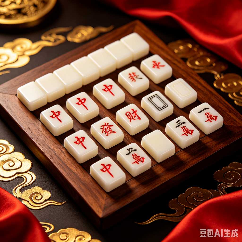 water resistant print mahjong tiles