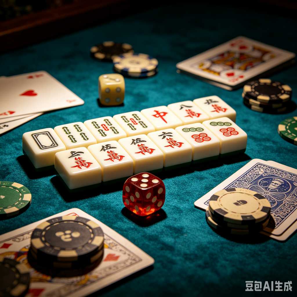 small mahjong mat portable